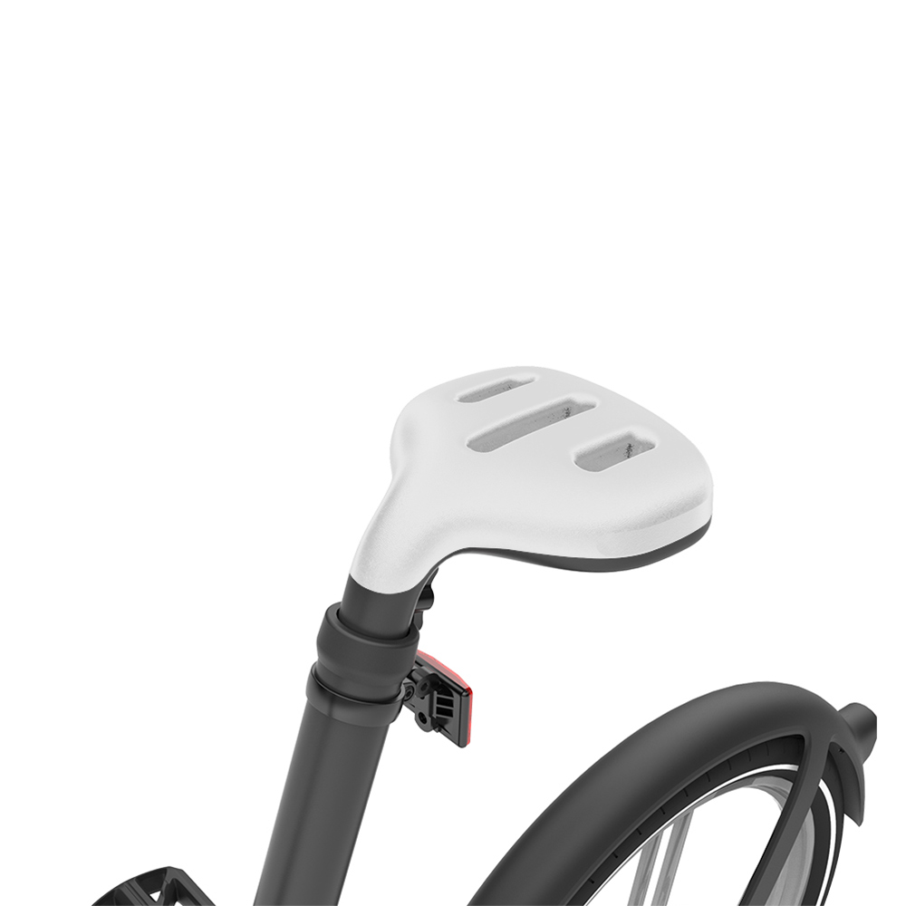 TOGO85 Shaft drive Electric Bike 20 inch Kenda Tire 36V 200W motor 25km/h 6.2Ah Battery up to 35km Range Aluminum Alloy Frame Disk Brake IP65 Black/White