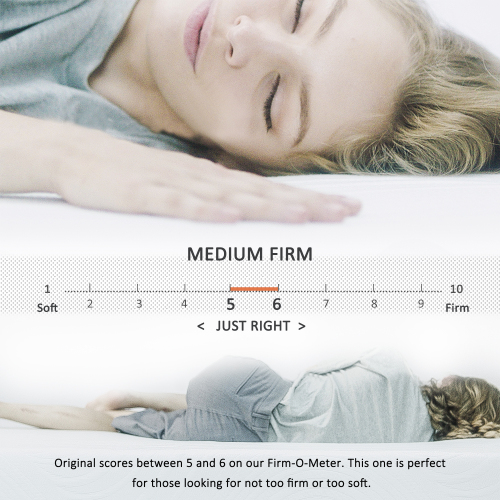 12-Inch Gel Memory Foam Mattress, Moisture-proof and Breathable, Relieve Pressure Points - Queen Size (Only Mattress)