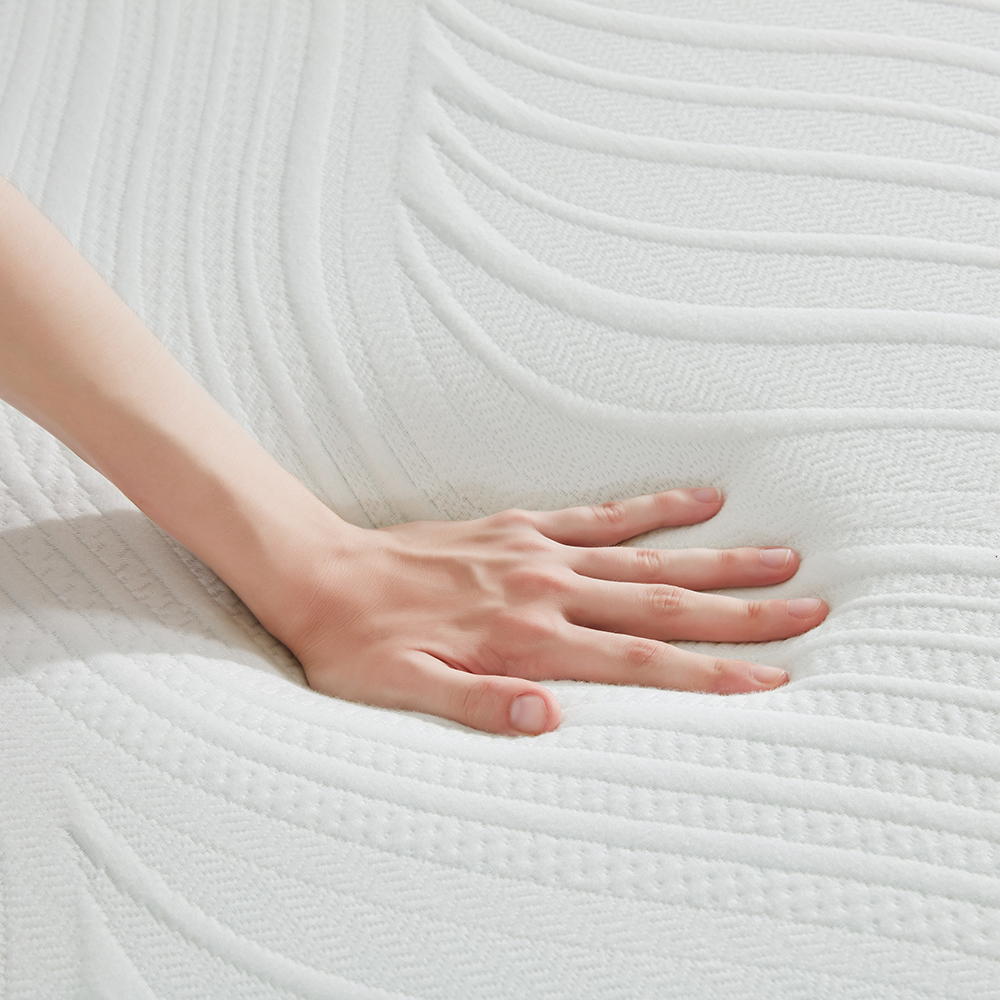 10 Inch Gel Memory Foam Mattress, Moisture-proof and Breathable, Relieve Pressure Points - Queen Size (Only Mattress)