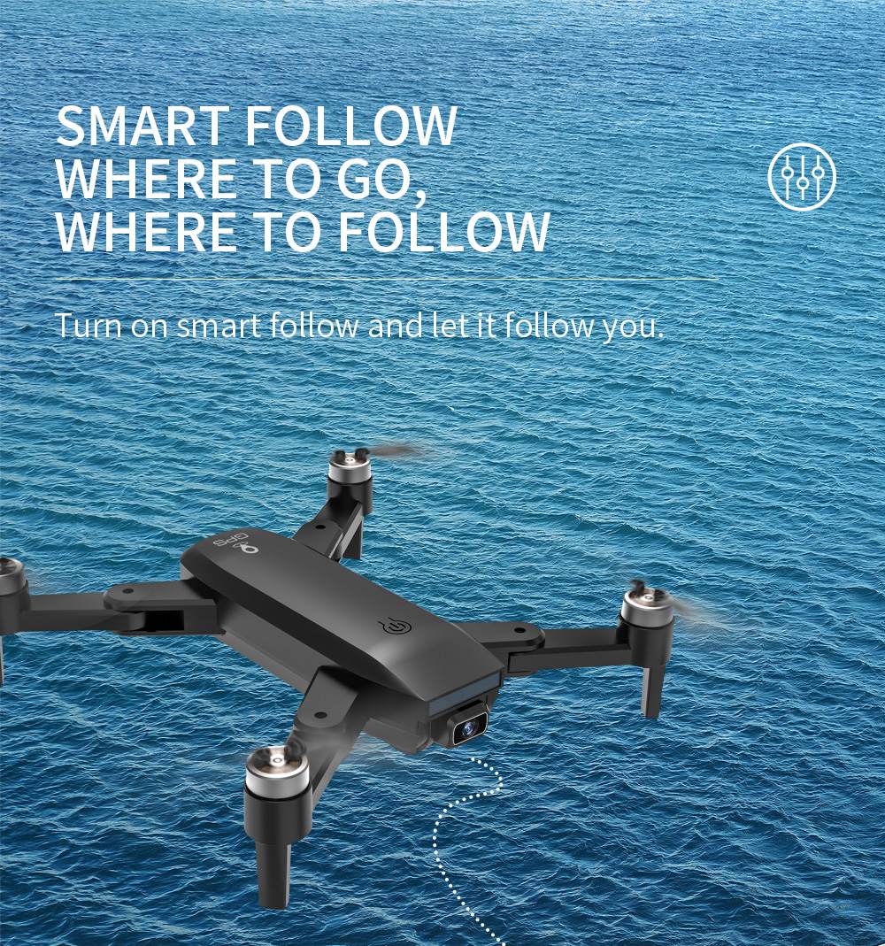 ZLL SG700 MAX 4K Dual Camera GPS 5G WIFI FPV Camera Optical Flow Positioning Brushless RC Drone - One Battery with Bag