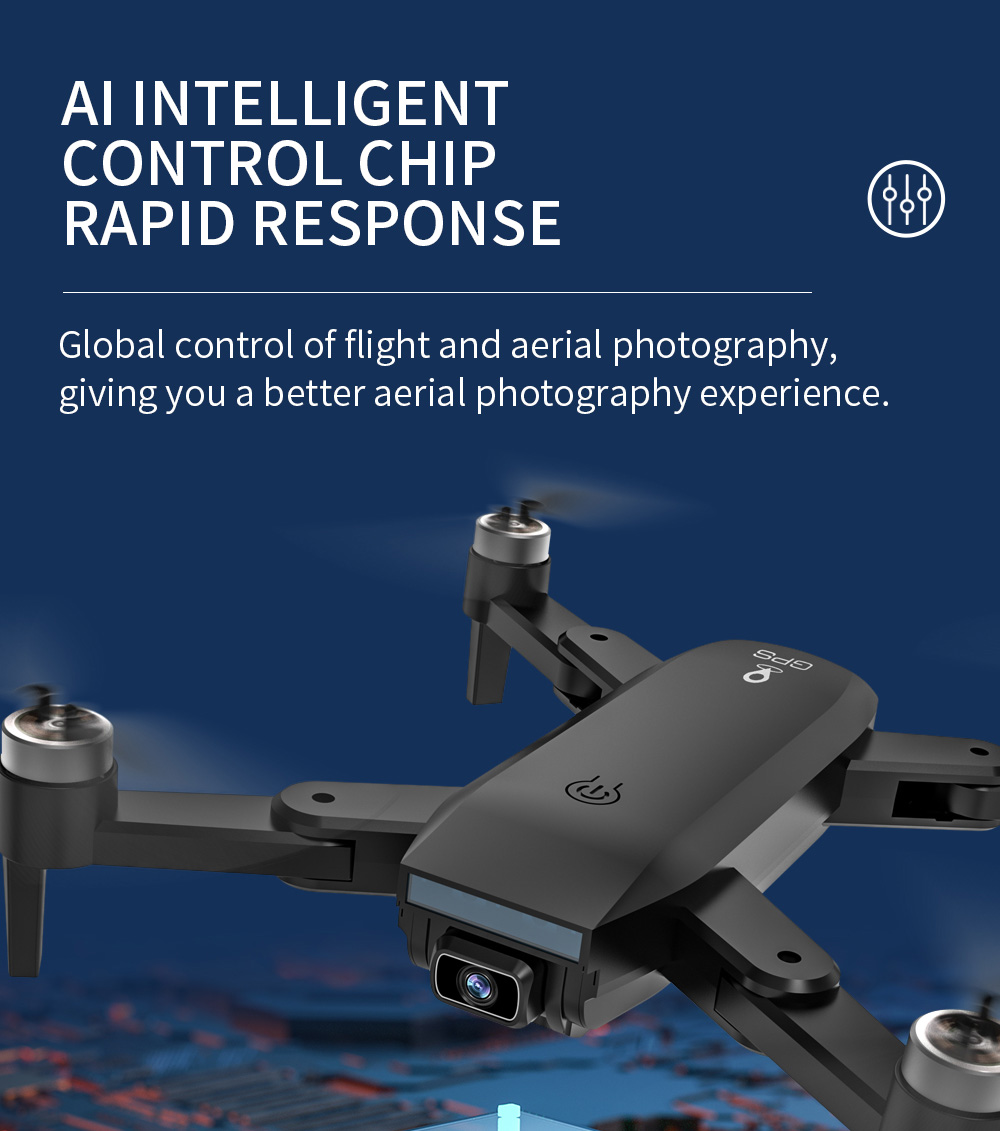 ZLL SG700 MAX 4K Dual Camera GPS 5G WIFI FPV Camera Optical Flow Positioning Brushless RC Drone - One Battery with Bag