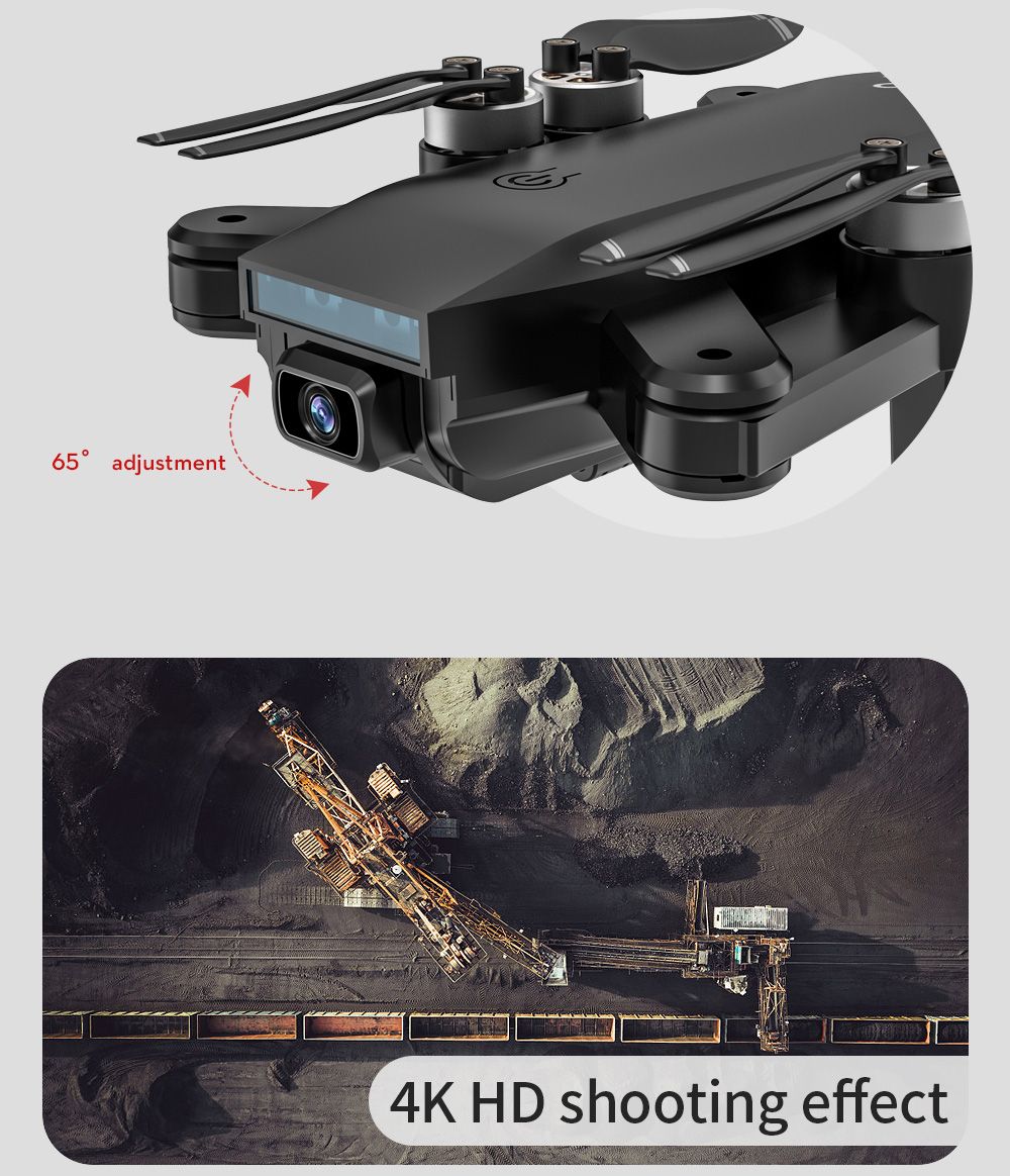 ZLL SG700 MAX 4K Dual Camera GPS 5G WIFI FPV Camera Optical Flow Positioning Brushless RC Drone - One Battery with Bag