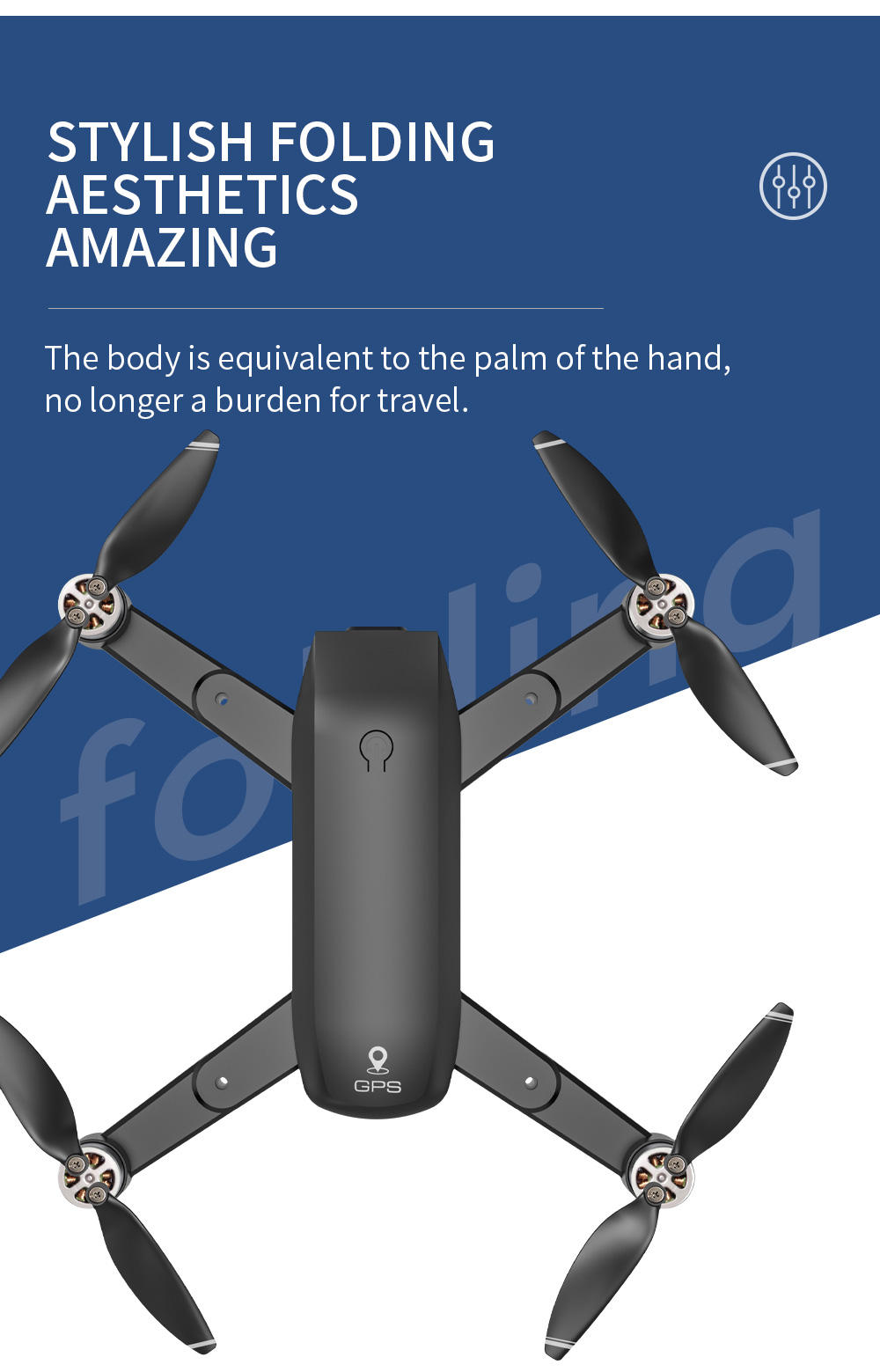 ZLL SG700 MAX 4K Dual Camera GPS 5G WIFI FPV Camera Optical Flow Positioning Brushless RC Drone - One Battery with Bag