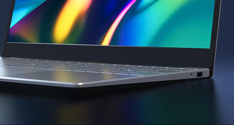KUU A10 Laptops Intel Celeron J4125 Processor 15.6-inch IPS Screen Office Notebook 8GB RAM 256GB SSD Windows 10 - Silver