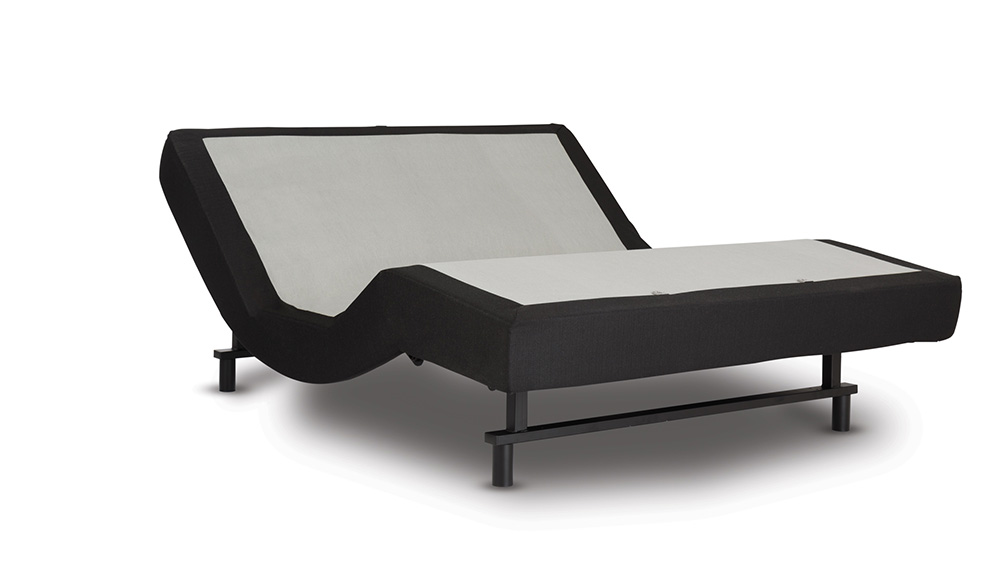 InMotion G94 Full XL-Size Adjustable Bed Frame Base with Remote Control, Relieve Stress and Pain - Black