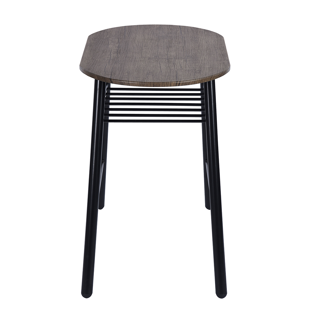 3 Piece Dining Set, Including 1 Table, and 2 Chairs, for Small Apartment, Studio, Kitchen - Walnut