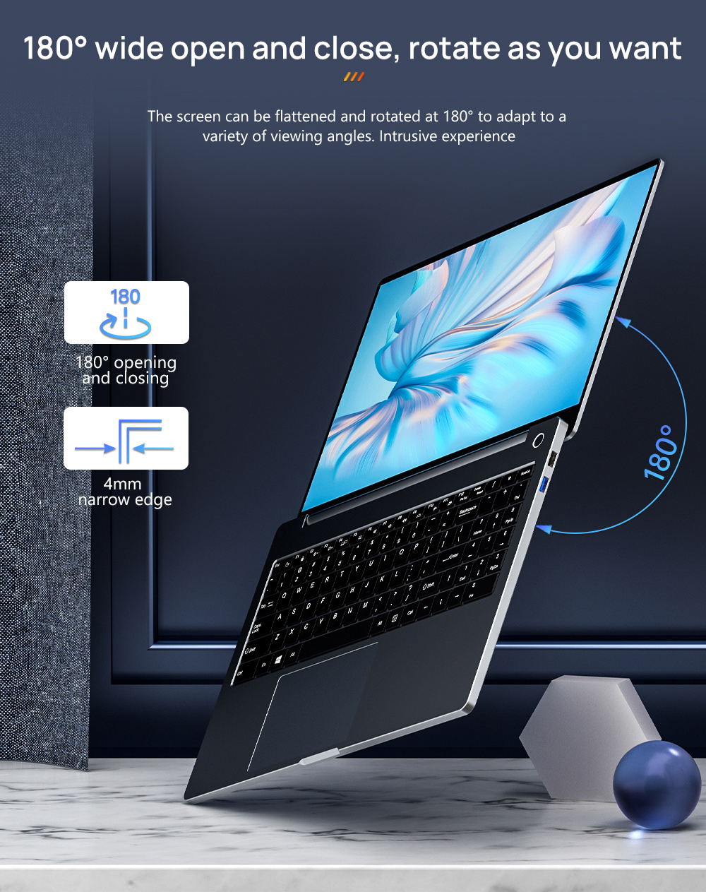 KUU G3 Laptop 15.6" IPS Screen AMD Ryzen R5 4600H 8GB DDR4 RAM 512GB SSD AMD Radeon Graphics 48Wh Battery Capacity Windows 10 EU Plug - Silver