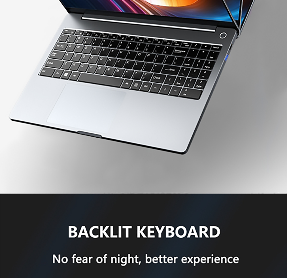 KUU G3 Pro Laptop 15.6" IPS Screen AMD Ryzen R7 4800H 16GB DDR4 RAM 512GB SSD AMD Radeon Graphics 48Wh Battery Capacity Windows 10 EU Plug - Silver