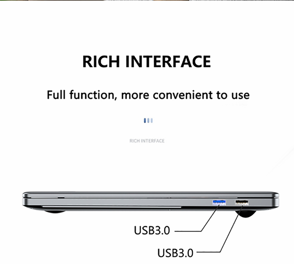 KUU G3 Pro Laptop 15.6" IPS Screen AMD Ryzen R7 4800H 16GB DDR4 RAM 512GB SSD AMD Radeon Graphics 48Wh Battery Capacity Windows 10 EU Plug - Silver