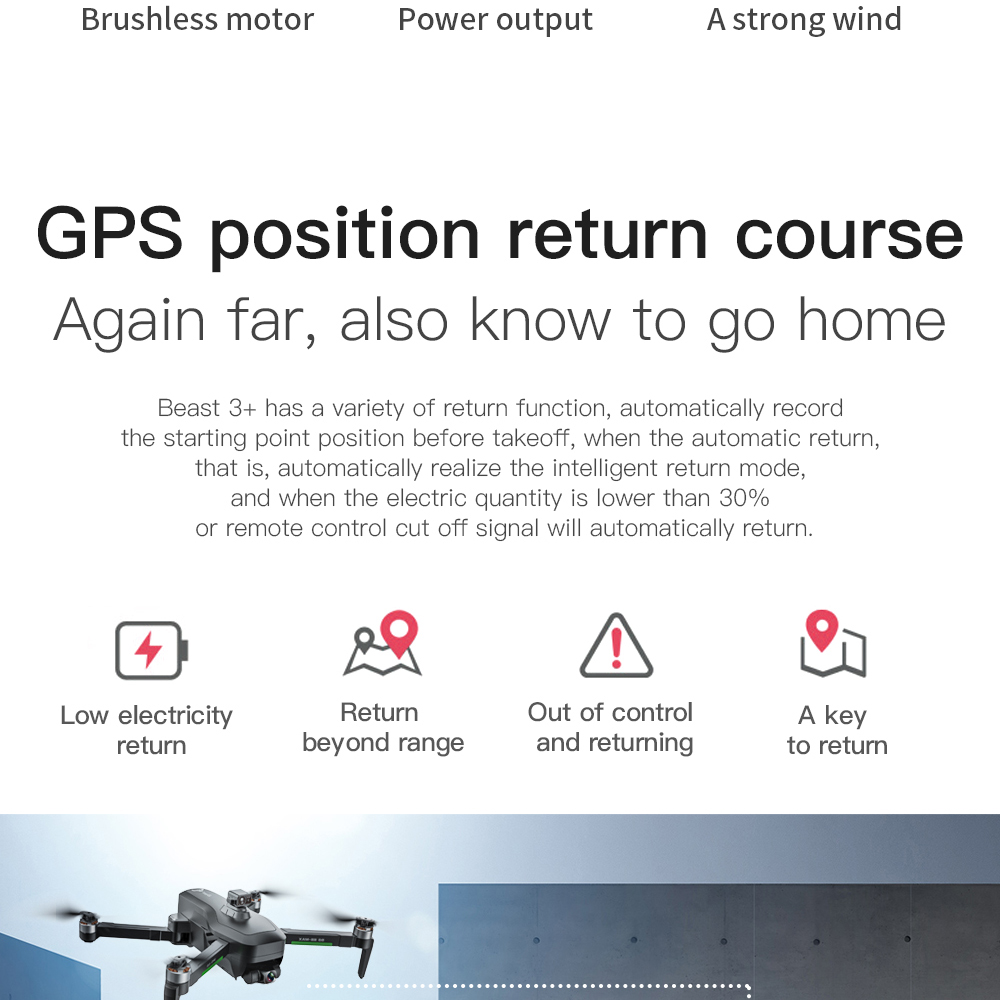 ZLL SG906 MAX1 Beast 3+ 4K 5G WIFI 3KM FPV with 3-Axis Gimbal Obstacle Avoidance Brushless RC Drone - One Battery