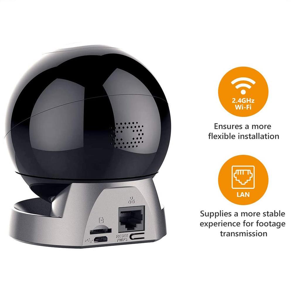 Dahua IMOU Ranger Pro WiFi Security Camera 1080P HD Night Vision Smart Tracking Two-way Audio Home Company Security Monitor - White