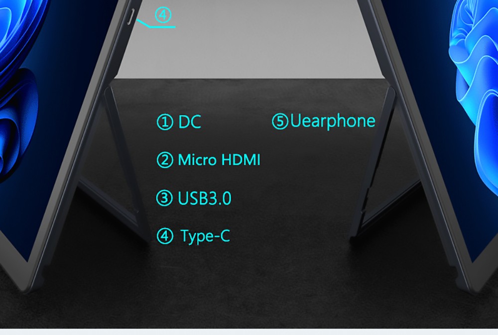 KUU Lepad 2-in-1 Laptop 12 inch 2K HD Touch Screen Intel Celeron Processor N3450 8GB RAM 256GB SSD 5000 mAh Battery