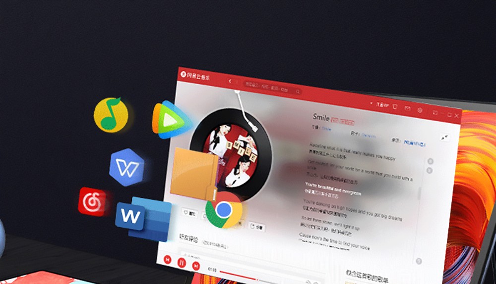 KUU Lepad 2-in-1 Laptop 12 inch 2K HD Touch Screen Intel Celeron Processor N3450 8GB RAM 256GB SSD 5000 mAh Battery