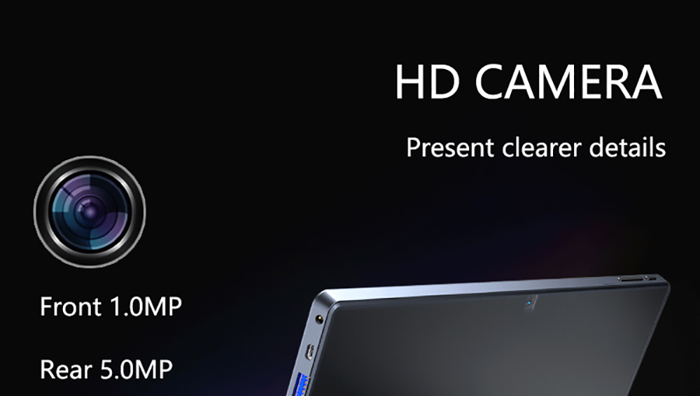 KUU Lepad 2-in-1 Laptop 12 inch 2K HD Touch Screen Intel Celeron Processor N3450 8GB RAM 256GB SSD 5000 mAh Battery