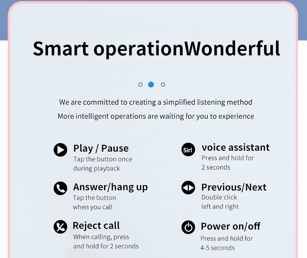 TWS-T2S Bluetooth 5.0 Wireless Earbuds,Dynamic Sound,Zero Delay, Type C - Black