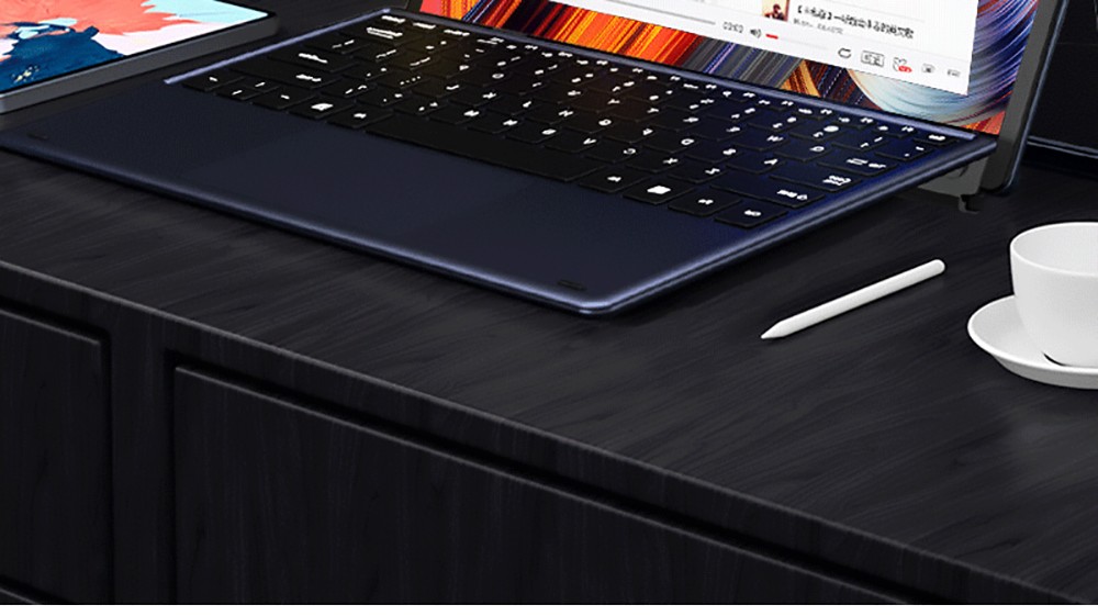 KUU Lepad 2-in-1 Laptop 12 inch 2K HD Touch Screen Intel Celeron Processor N3450 8GB RAM 256GB SSD 5000 mAh Battery