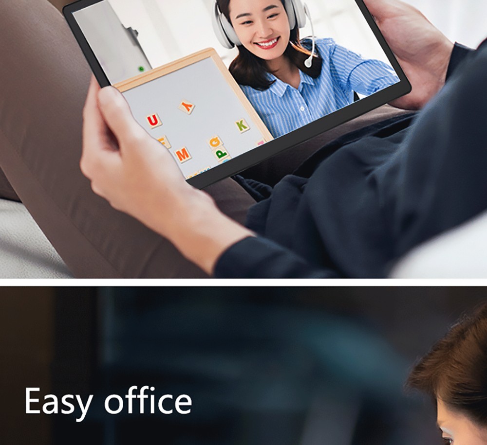 KUU Lepad 2-in-1 Laptop 12 inch 2K HD Touch Screen Intel Celeron Processor N3450 8GB RAM 256GB SSD 5000 mAh Battery