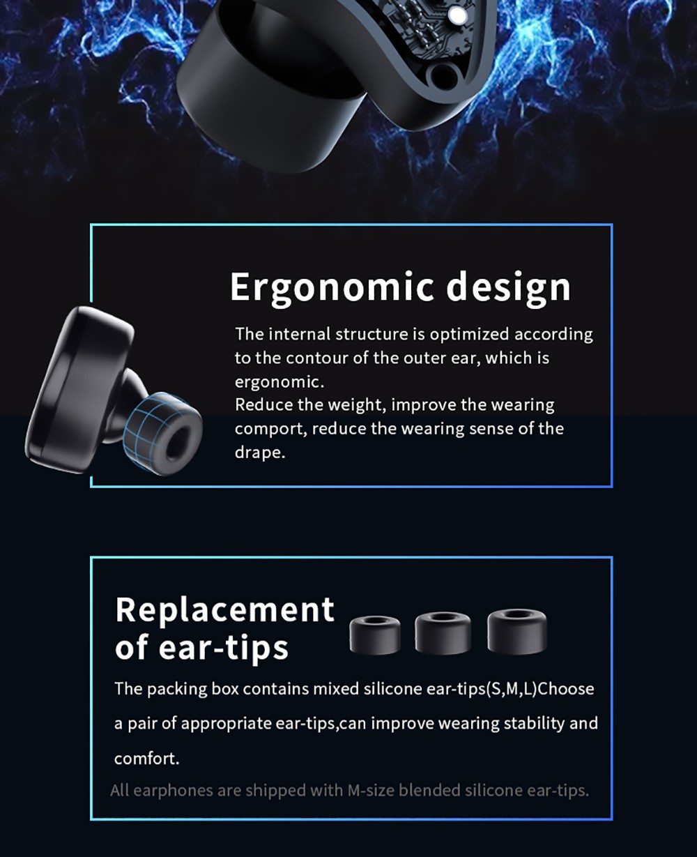 B20 2in1 Mini Portable Outdoor Wireless Speaker with Earphone Touch Control - White