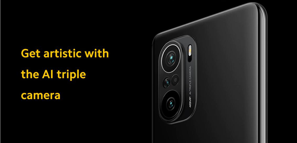 POCO F3 Global Version 5G Smartphone 6.67" FHD+ Screen 120Hz Refresh Rate Snapdragon 870 8GB RAM 256GB ROM Triple Rear Cameras Android 11 4520mAh Battery - Blue