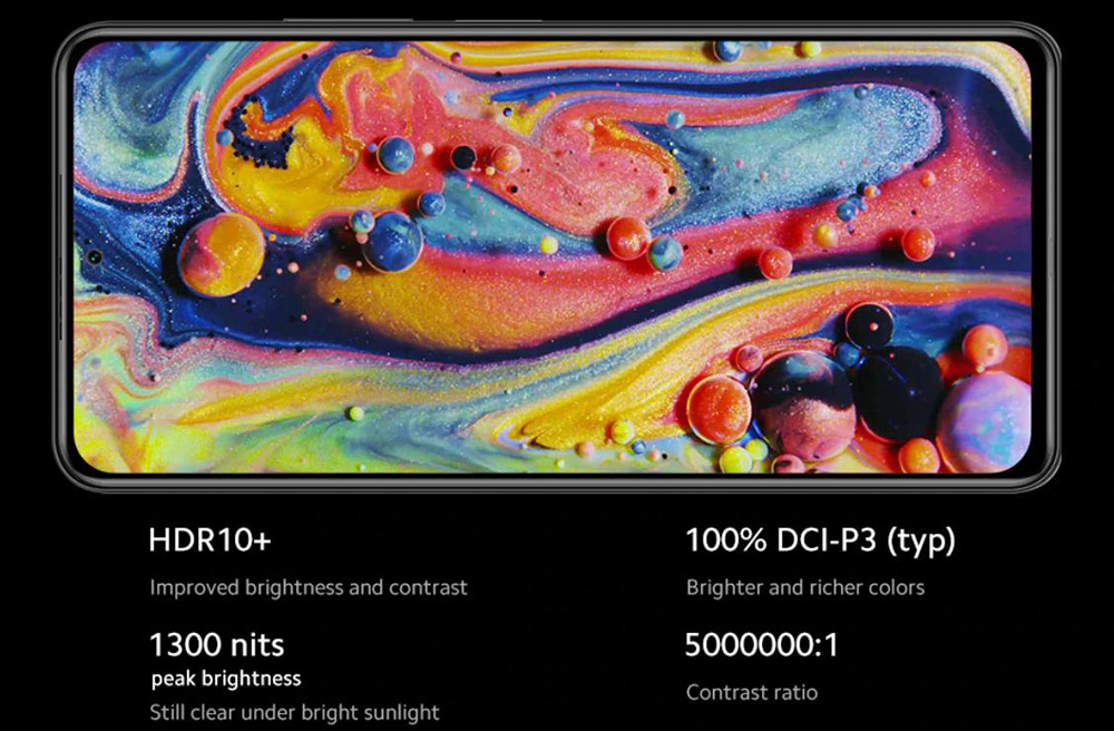 POCO F3 Global Version 5G Smartphone 6.67" FHD+ Screen 120Hz Refresh Rate Snapdragon 870 8GB RAM 256GB ROM Triple Rear Cameras Android 11 4520mAh Battery - Blue