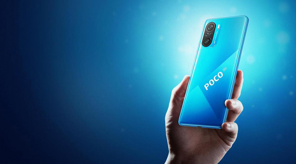POCO F3 Global Version 5G Smartphone 6.67" FHD+ Screen 120Hz Refresh Rate Snapdragon 870 8GB RAM 256GB ROM Triple Rear Cameras Android 11 4520mAh Battery - Blue