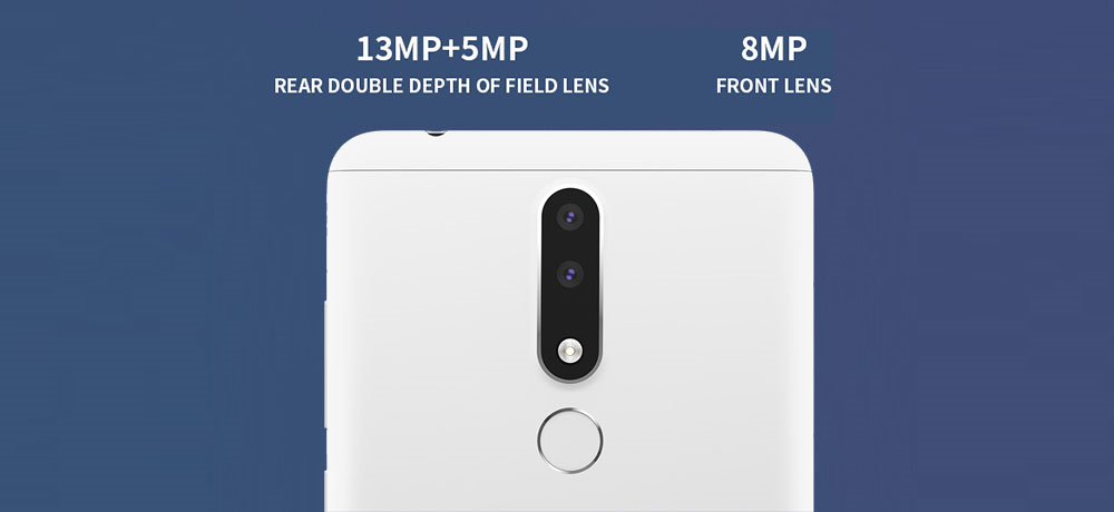 Nokia 3.1 Plus Unlocked Smartphone MediaTek Helio P22 6.0 inches Octa-core 3GB RAM 32G ROM Fingerprint Wi-Fi 13 MP Camera - Black