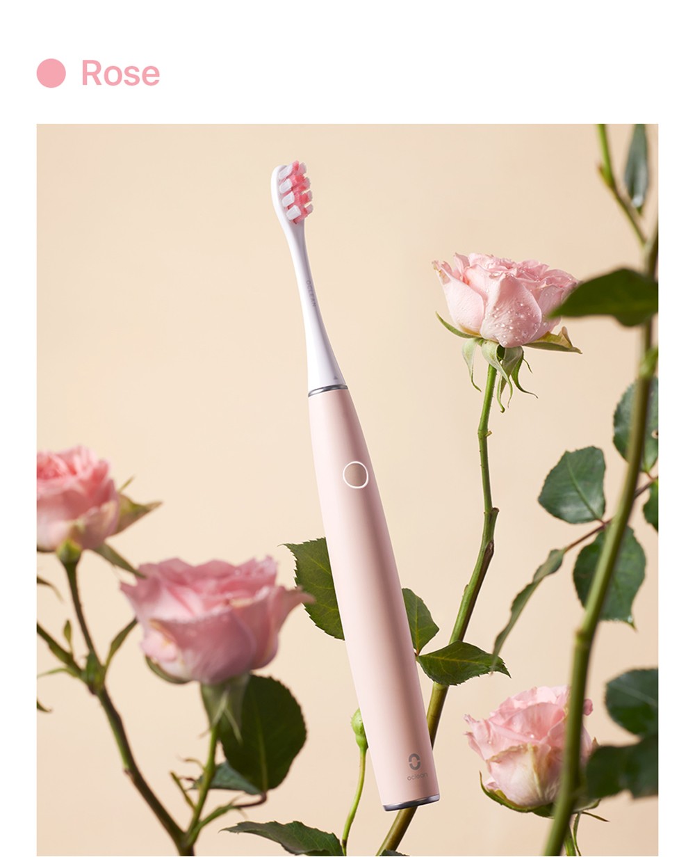 Oclean Air 2 Sonic Electric Toothbrush IPX7 Waterproof Fast Charging 3 Brushing Modes Ultra-Quiet - White