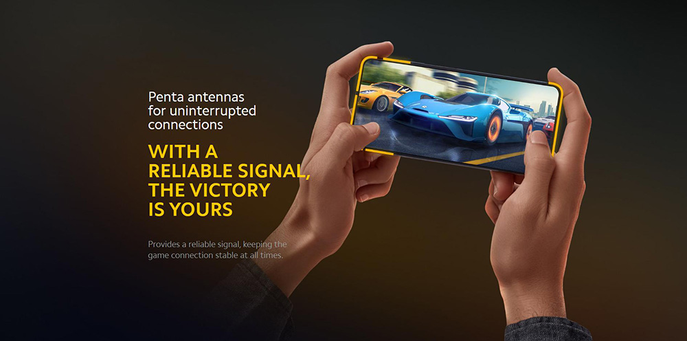 POCO X3 Global Version 4G LTE Smartphone 6.67'' FHD+ Screen 120Hz Refresh Rate Snapdragon 732G 6GB RAM 64GB ROM Android 10 Quad Rear Camera 5160mAh Battery - Gray