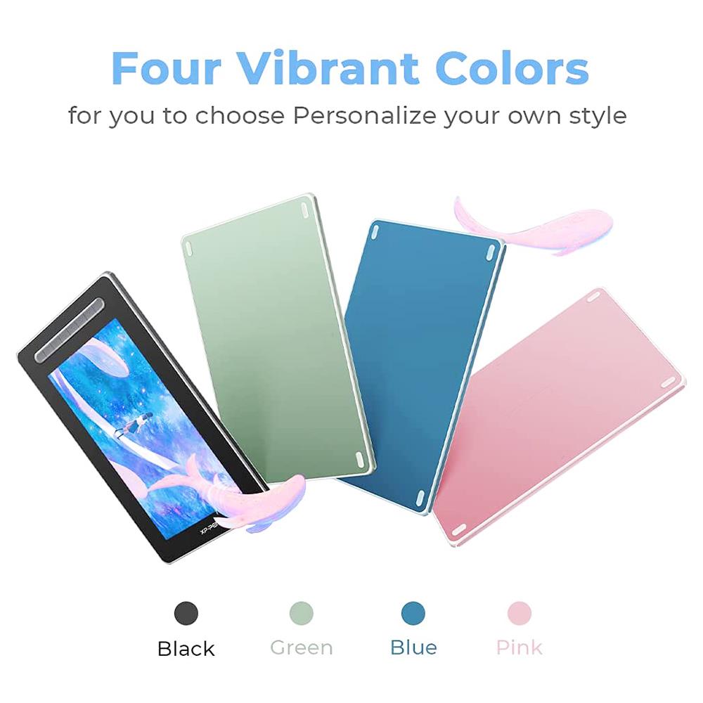 XP-PEN Artist 12 2nd Generation Graphic Tablet with 13.6 x 8.2 Inch 127% sRGB Display, 8192 Level Stylus Pen, for Drawing, Design, Editing, Compatible with Windows, Mac, Chrome OS, Linux, Android - Pink