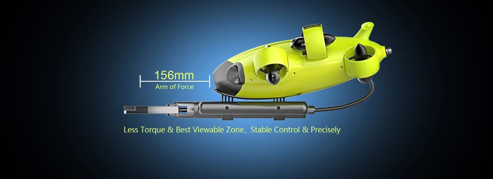 FIFISH V6S Underwater Robot with 4K UHD Camera 100m Depth Rating 6 Hours Working Time Underwater Drone