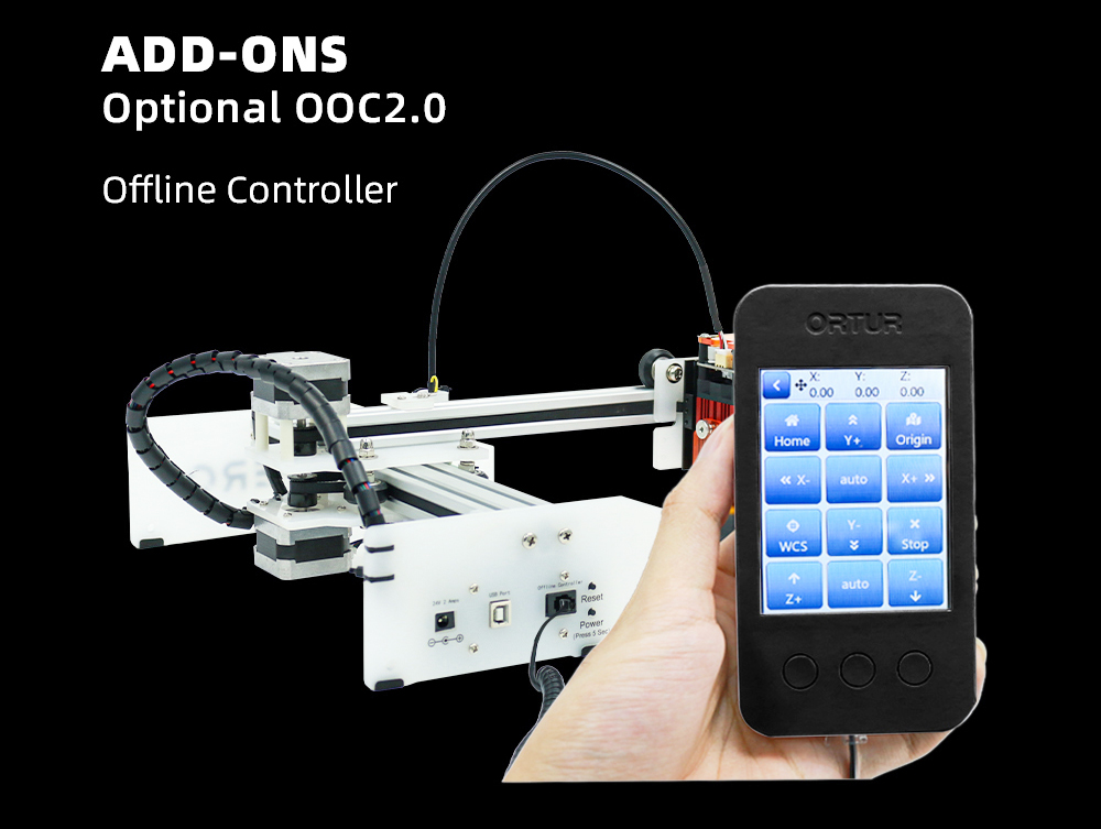 Aufero Laser 1 LU2-4-SF Portable Laser Cutter Engraver Machine 32-bit Motherboad 5,000mm/min