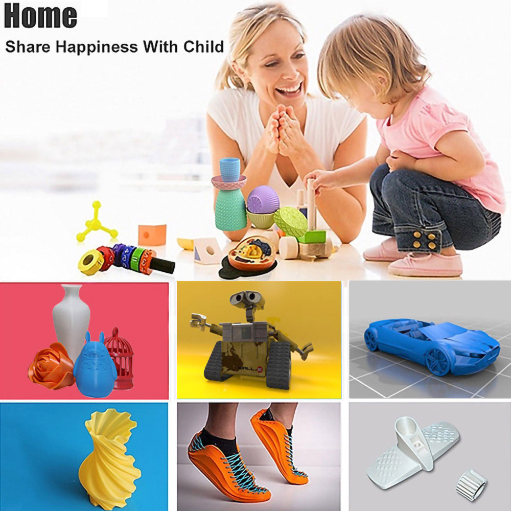 CTC DIY 3D Printer LCD Screen 1 Nozzle 40-100mm/s Print Speed