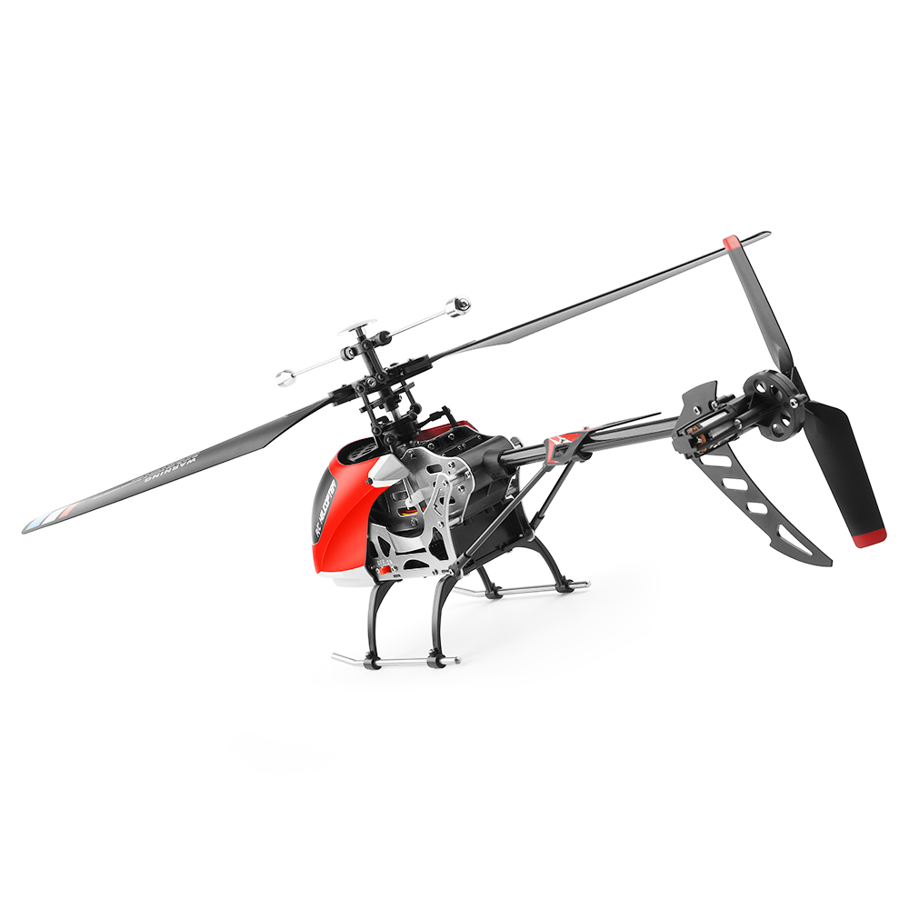 XK V912-A 2.4G 4CH RC Helicopter Altitude Hold Dual Motor RTF - Three Batteries