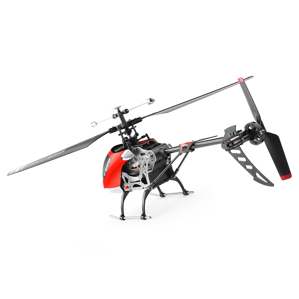 XK V912-A 2.4G 4CH RC Helicopter Altitude Hold Dual Motor RTF - Two Batteries
