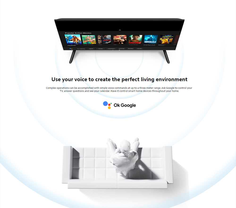 Smart TV Xiaomi MI P1 43" 4K Ultra HD LED WiFi