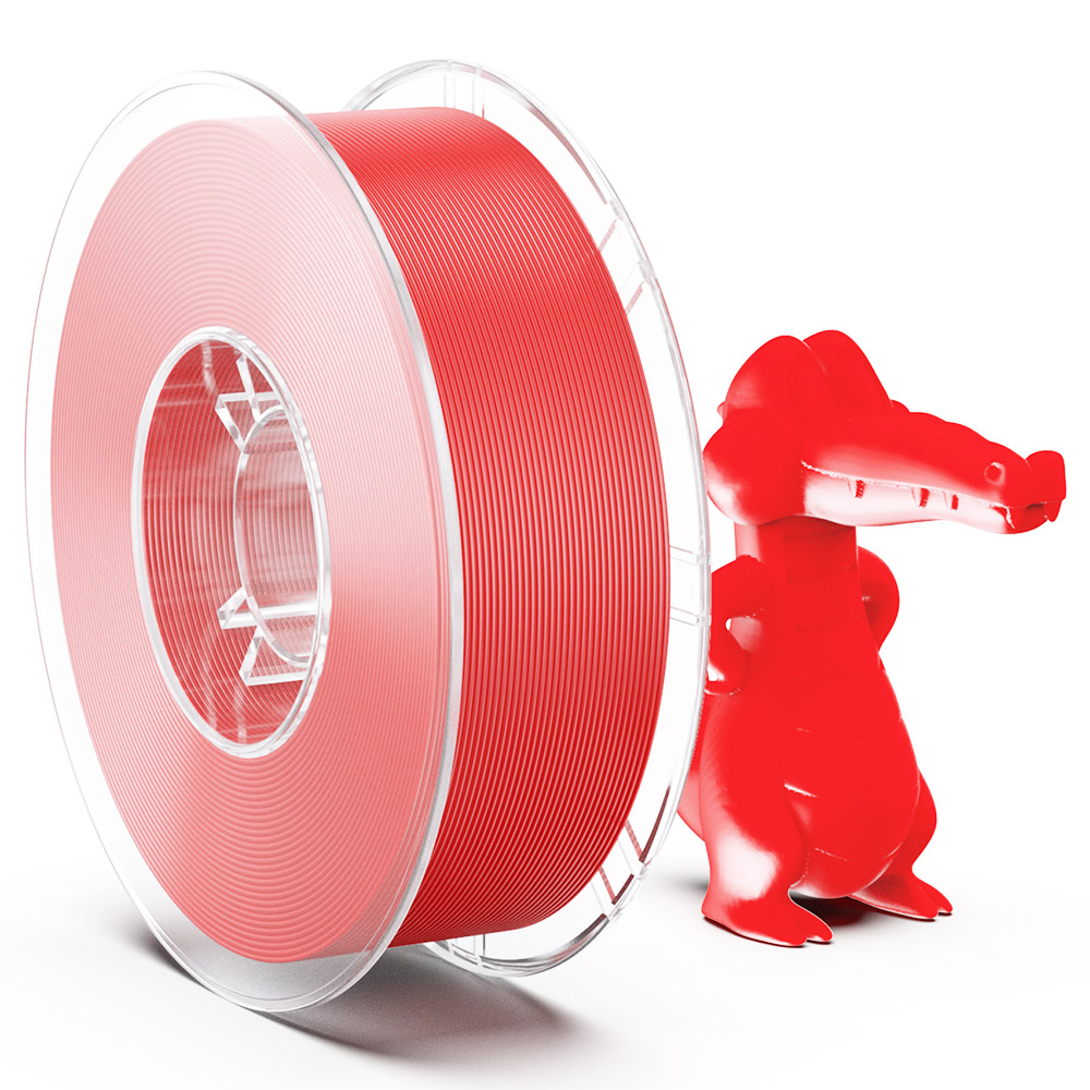 Labists Premium 3D Printer PLA Filament 1.75mm Diameter, 1 Spool / 0.25KG - Red