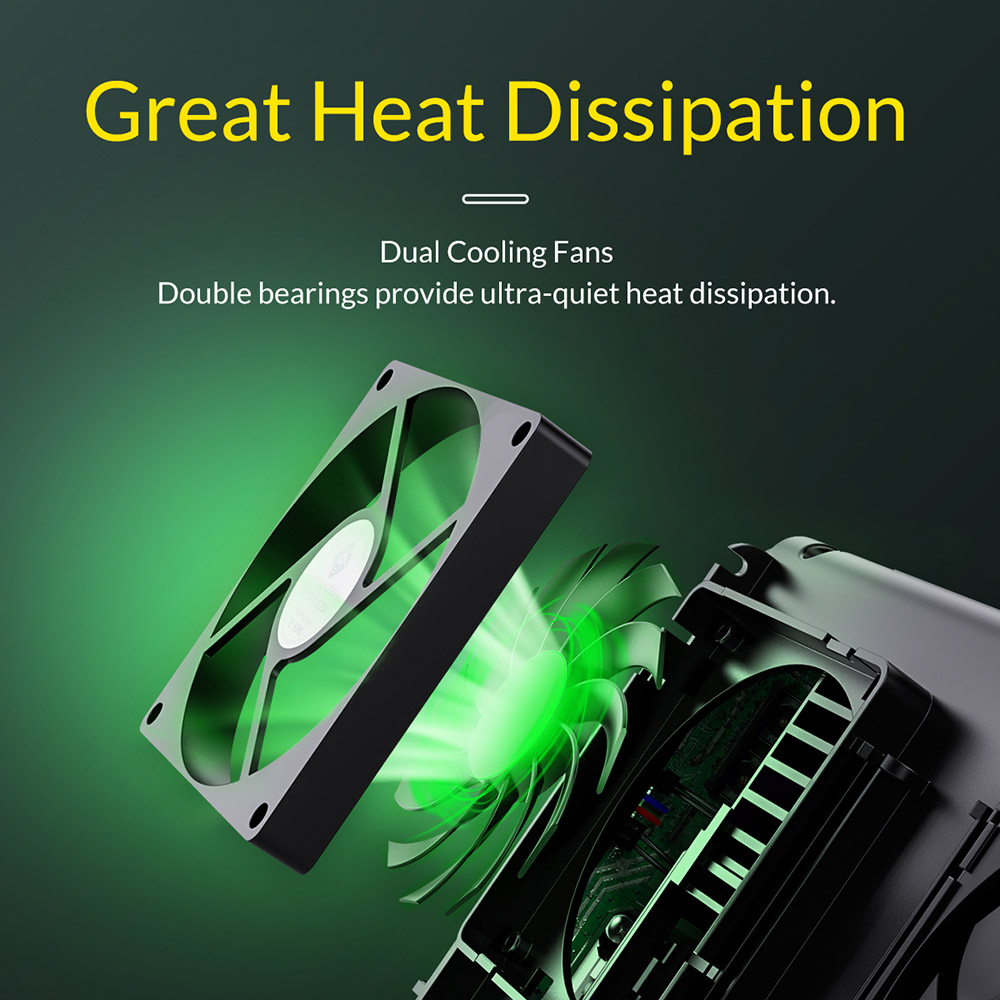 ORICO PB500 500W Portable Power Station 148100mAh Lithium Battery Pure Sine Wave AC Outlet Fire-retardant Fuselage