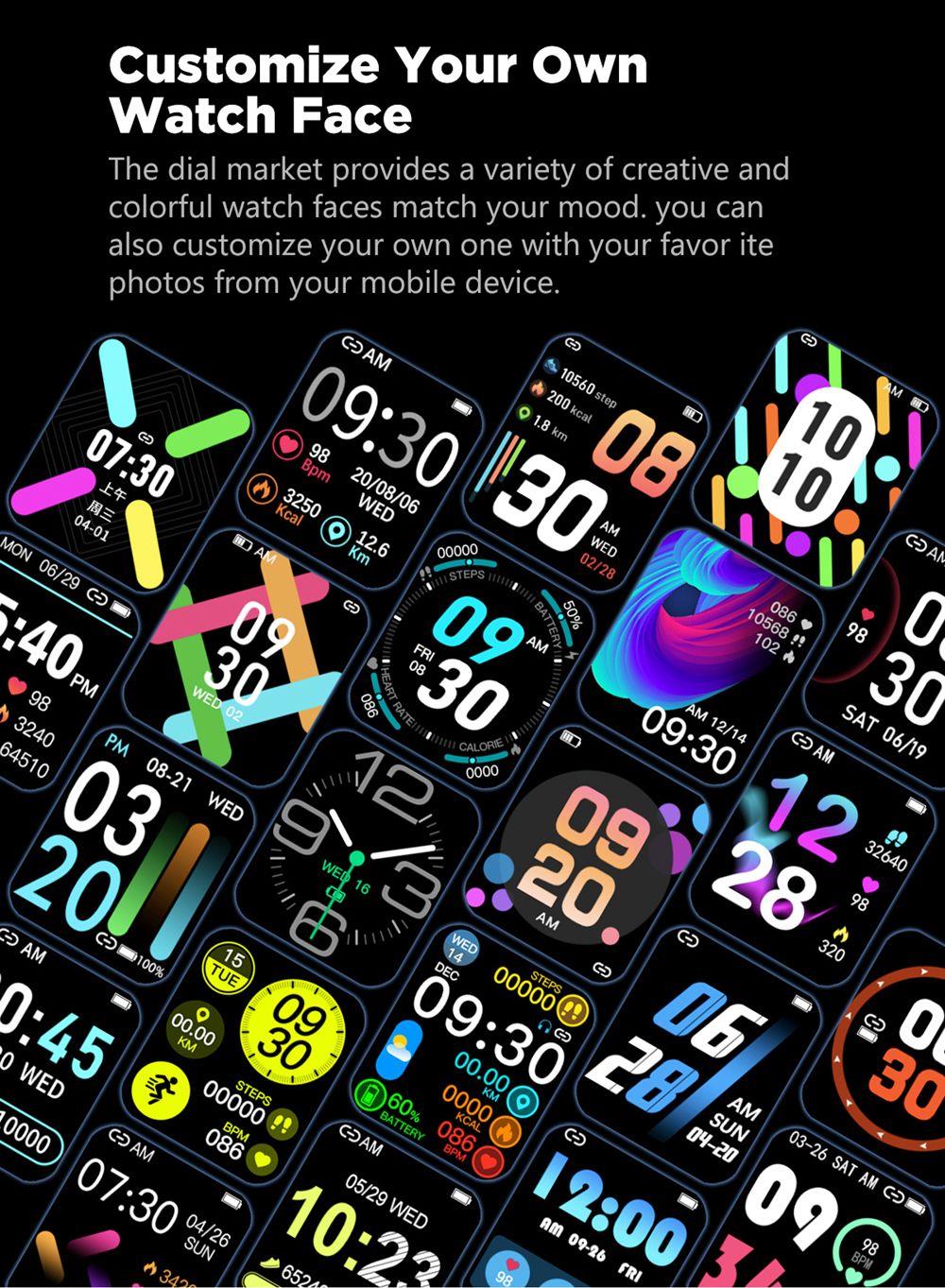 Zeblaze GTS 2 1.69 Inch Bluetooth Calling Receive/Make Call Music Player Blood Pressure Smart watch Gold