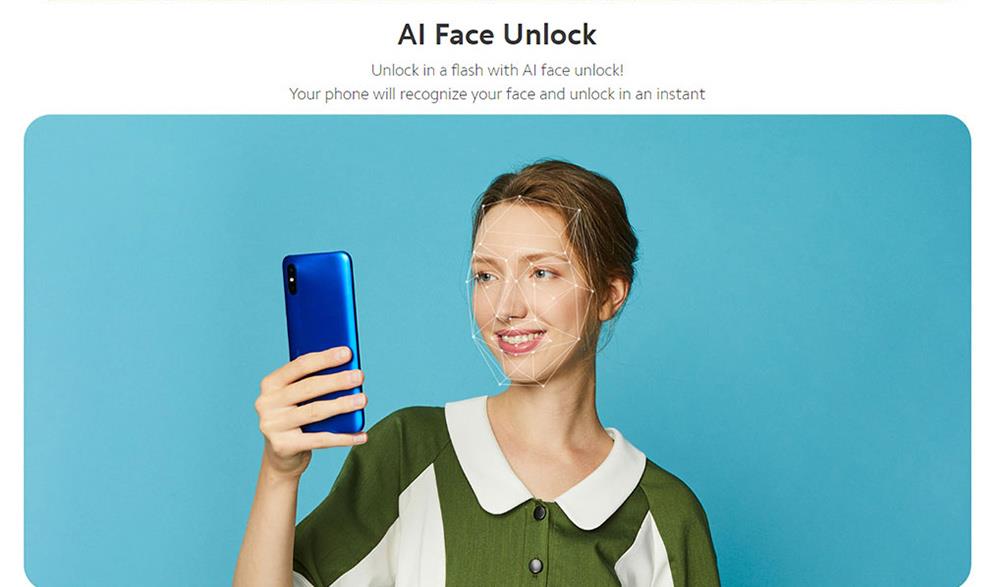 Xiaomi Redmi 9A Global Version 4G LTE Smartphone 6.53 Inch HD Screen MediaTek Helio G25 2GB RAM 32GB ROM MIUI 12 13MP AI Rear Camera 5000mAh Battery Dual SIM Dual Standby - Green