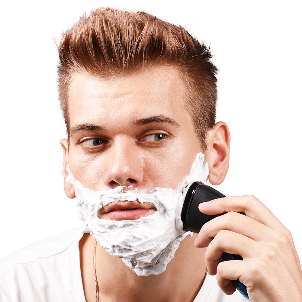 MAX-T Electric Fast Charging Rotary Razor for Men with Pop Up Trimmer Wet & Dry IPX7 Waterproof