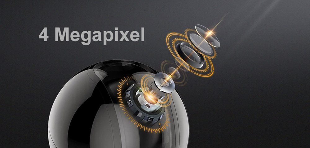 Dahua Imou Rex smart Cruise Camera 4mp with Panoramic View built-in Siren Smart Tracking Ethernet Port