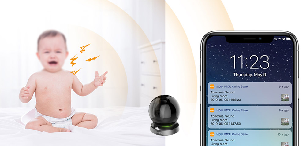 Dahua Imou Rex smart Cruise Camera 4mp with Panoramic View built-in Siren Smart Tracking Ethernet Port