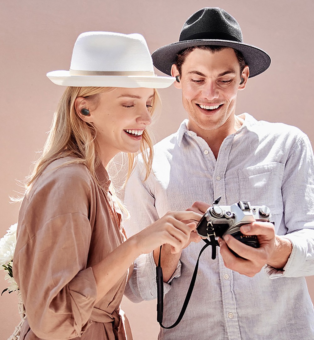 Haylou GT1 Pro HD Stereo TWS Bluetooth Earphones Touch Control Wireless Headphones With Dual Mic Noise Isolation - Black