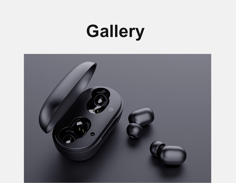 Haylou GT1 Pro HD Stereo TWS Bluetooth Earphones Touch Control Wireless Headphones With Dual Mic Noise Isolation - Black