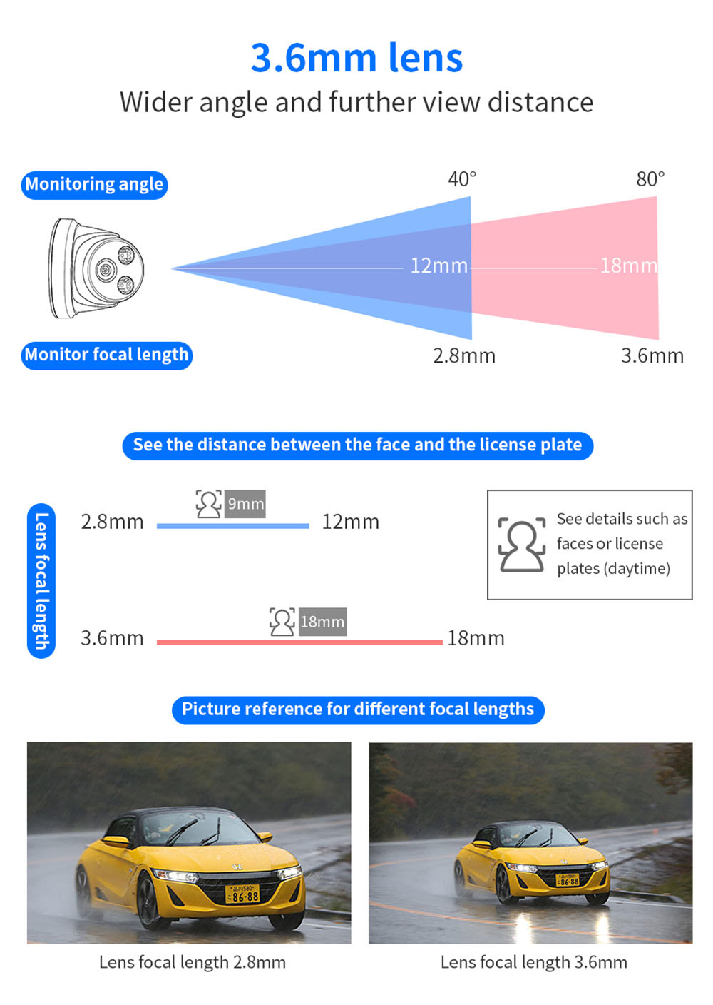 Hiseeu 3MP POE IP Security Surveillance Camera H.265 1536P Bullet CCTV IP Camera for POE NVR System Indoor Home IR Cut