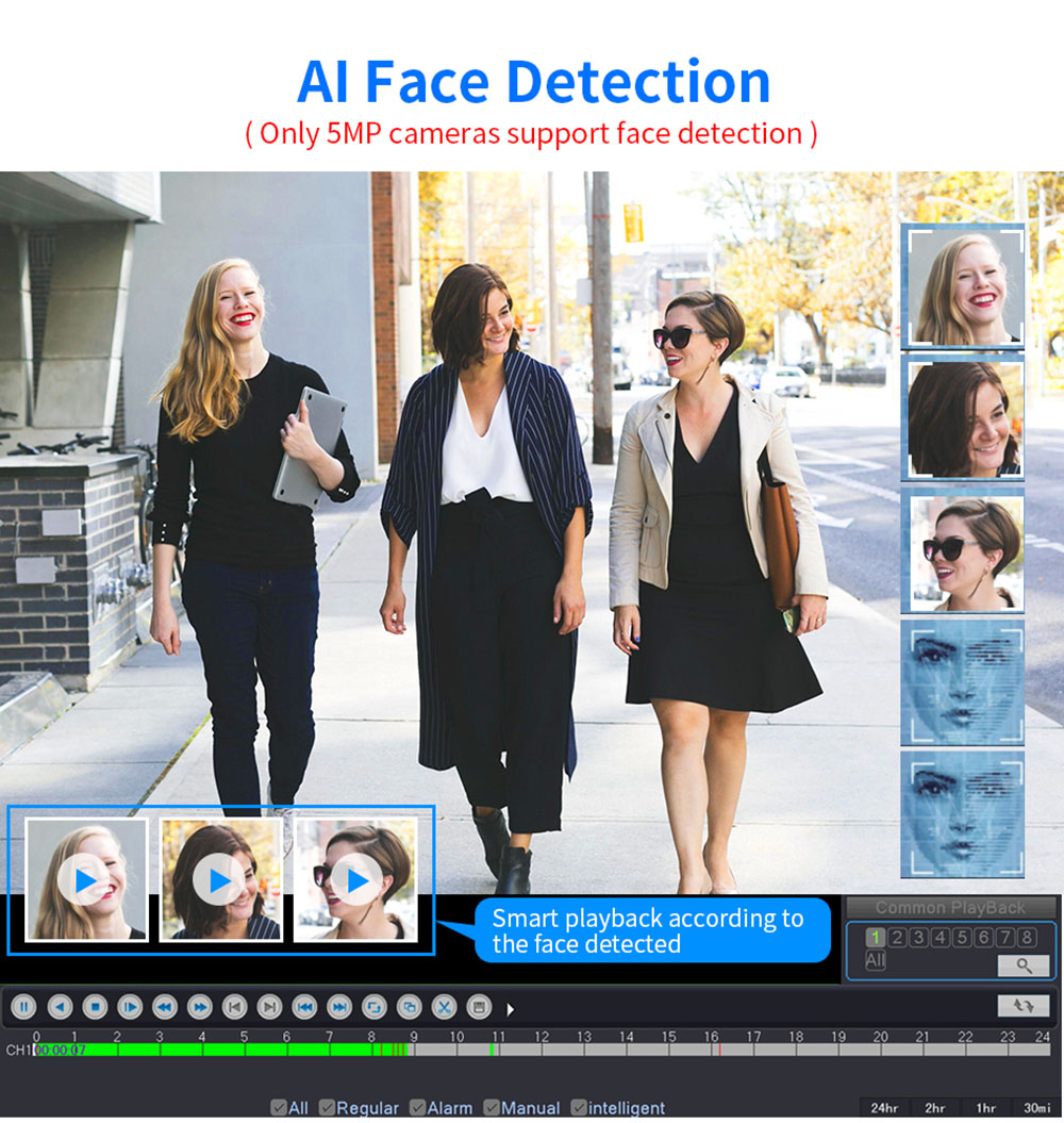 Hiseeu 3MP POE IP Security Surveillance Camera H.265 1536P Bullet CCTV IP Camera for POE NVR System Indoor Home IR Cut