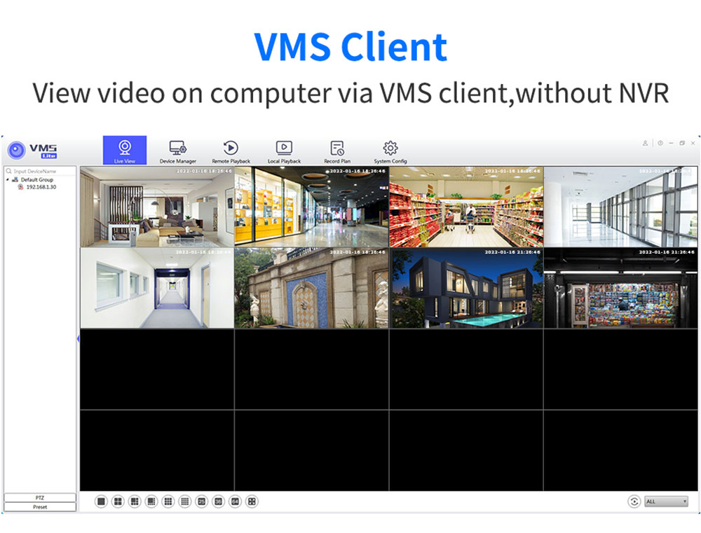 Hiseeu 3MP POE IP Security Surveillance Camera H.265 1536P Bullet CCTV IP Camera for POE NVR System Indoor Home IR Cut