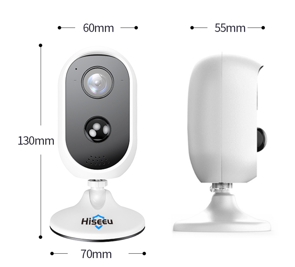 Hiseeu C P Mp Wireless Battery Ip Camera