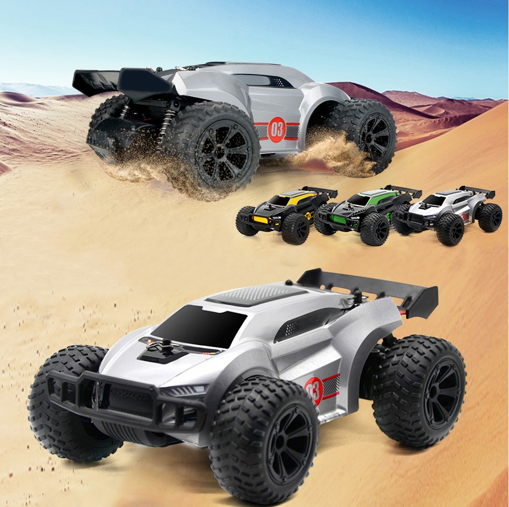 JJRC Q88 2.4G Remote Car 40-50 Distances Control High Speed Off-Road Vehicles Stunt Car Toy Gift for Kids - Green