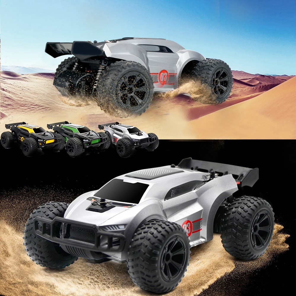 JJRC Q88 2.4G Remote Car 40-50 Distances Control High Speed Off-Road Vehicles Stunt Car Toy Gift for Kids - Green